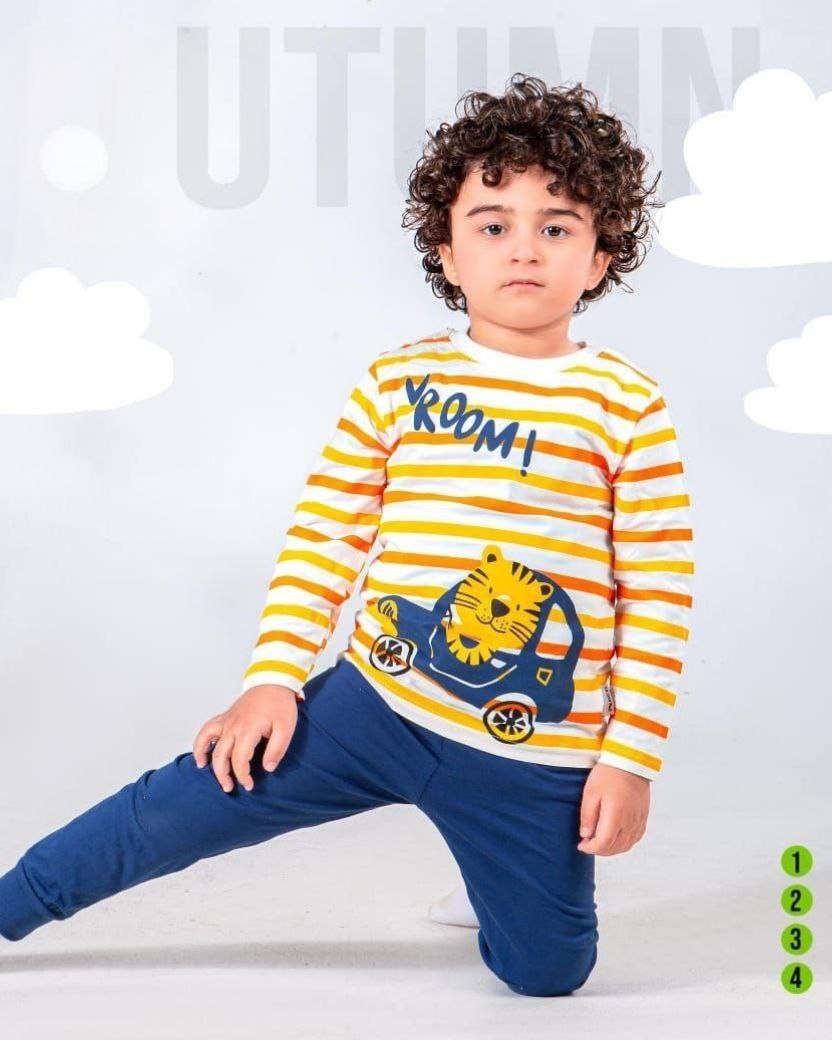 بيجامة ولادي خريفي - Vroom - 0010765