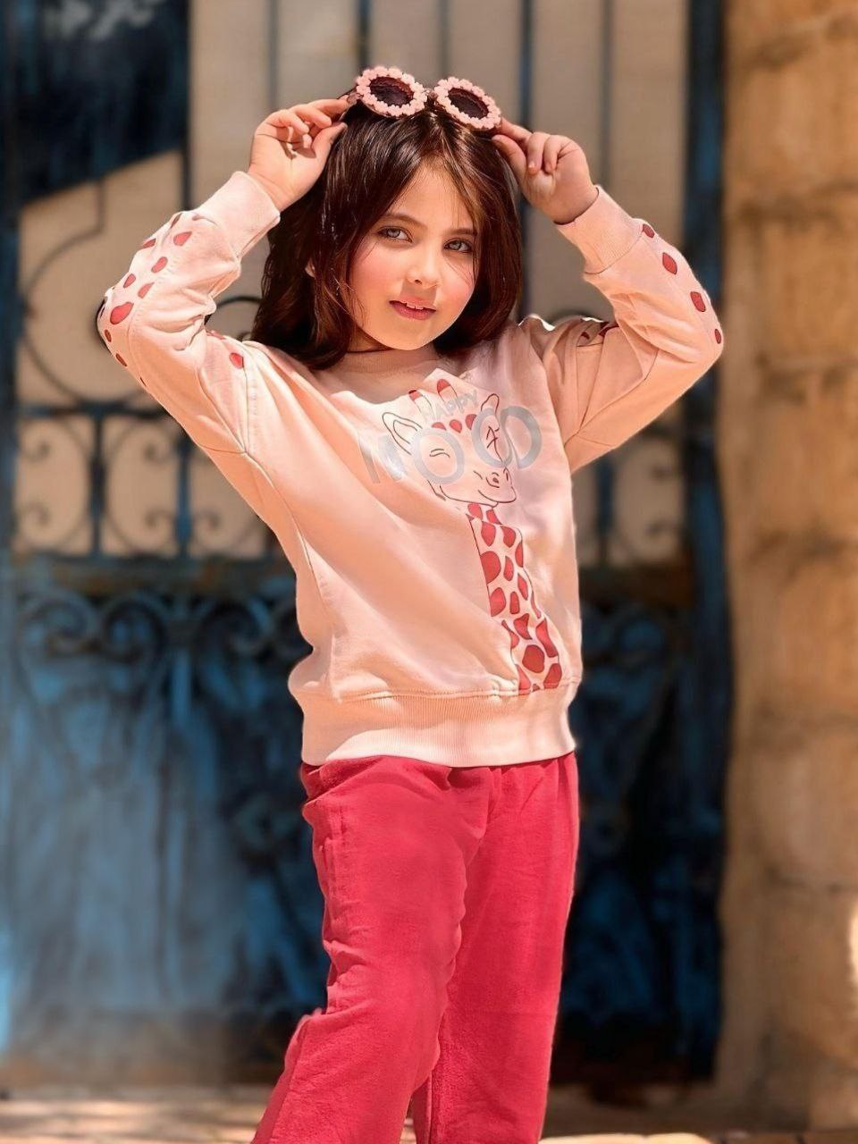 طقم جيراف بناتي خريفي – 0010767