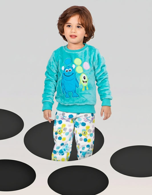 Kids’ Polar Pajama – Monsters – 10837