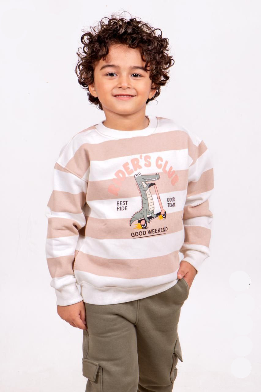Boys' Winter Set - Striped crocodile - 10842