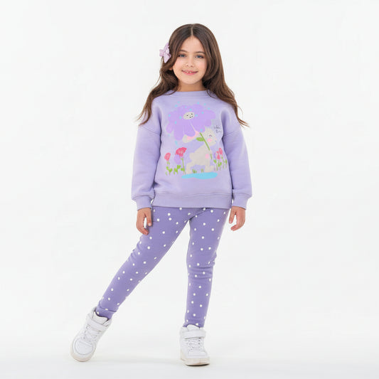 Girls' Winter Set - Lavender - 10844