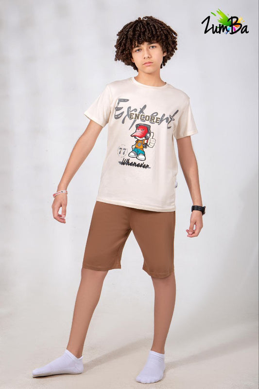 Boys’ Encore Summer Pajama Set – Short Sleeve – 794