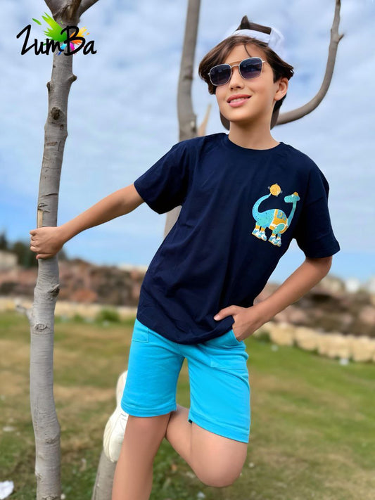 Boys’ Summer Basketball Set – Navy – 799