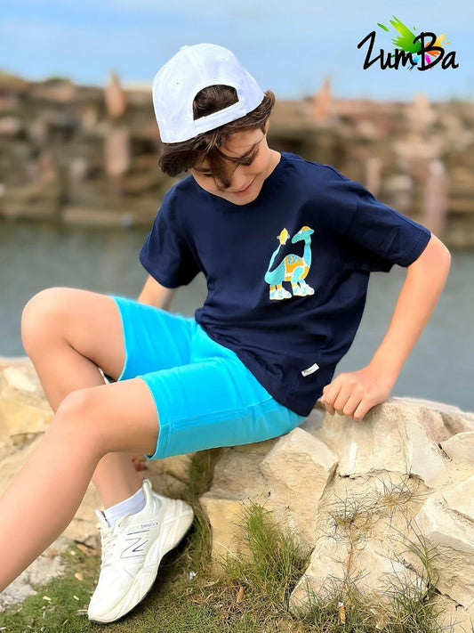 Boys’ Summer Basketball Set – Navy – 799