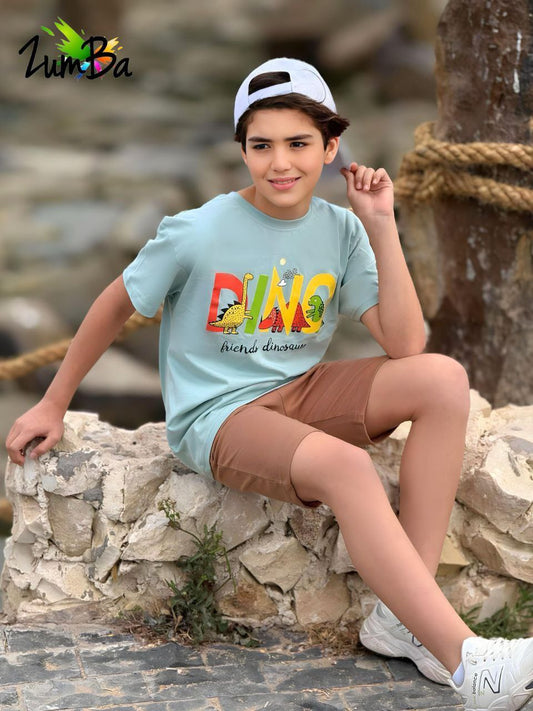 Boys’ Dino Summer Set – Short Sleeve – 799