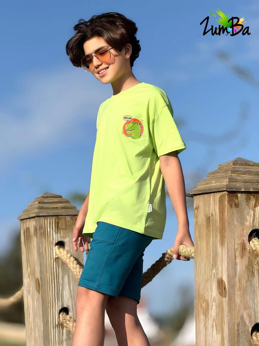 Boys’ Croc Summer Set – Short Sleeve – 799