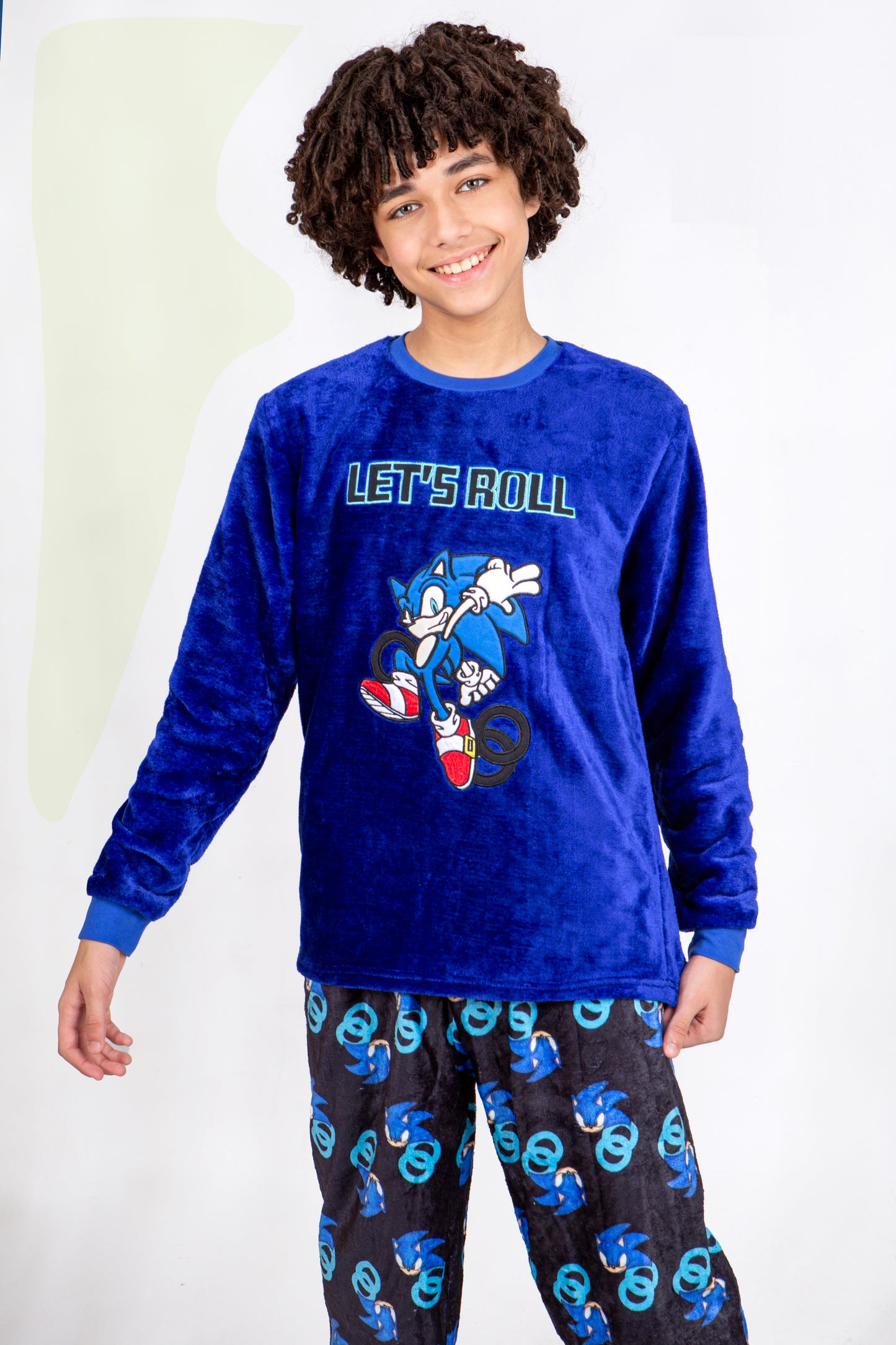 Boys’ Polar Pajama – Sonic – 0010823