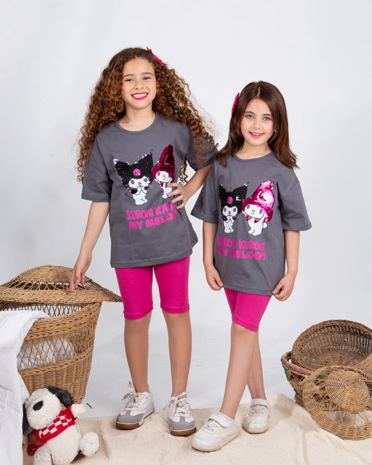Girls’ Summer Set – Flip Sequins – 10858