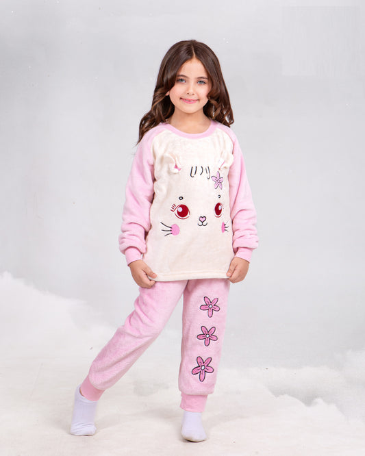 Girls’ Polar Pajama – Bunny – 0010826