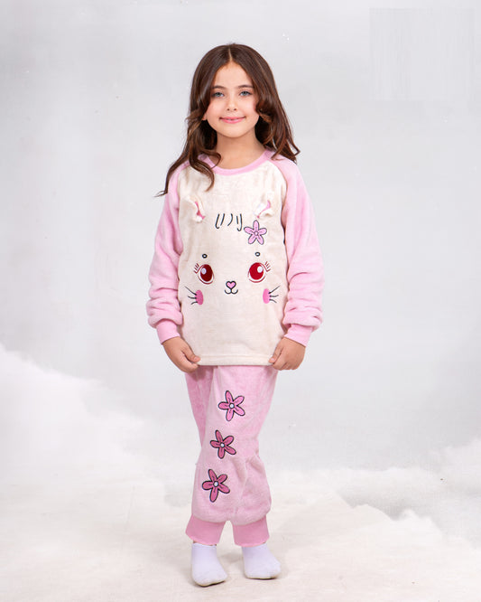 Girls’ Polar Pajama – Bunny – 0010826