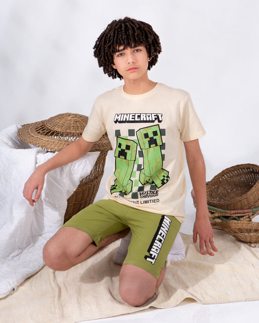 Boys’ Summer Cotton Pajama – Craft – 10855