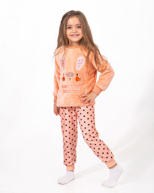 Girls' Polar Pajama – Rabbit – 10865