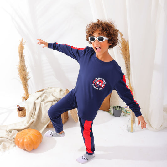 Boys’ Autumn Pajama Set – Spider-Man – 10820
