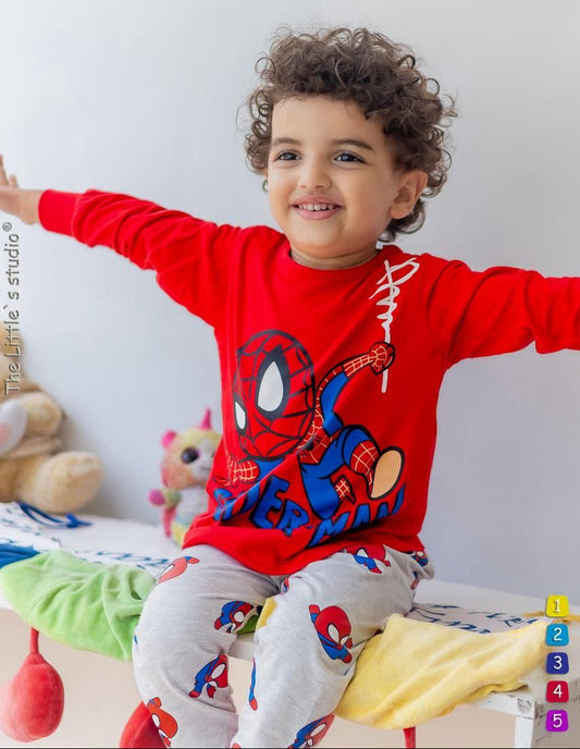 Boys’ Autumn Pjs – Red Spider – 10850