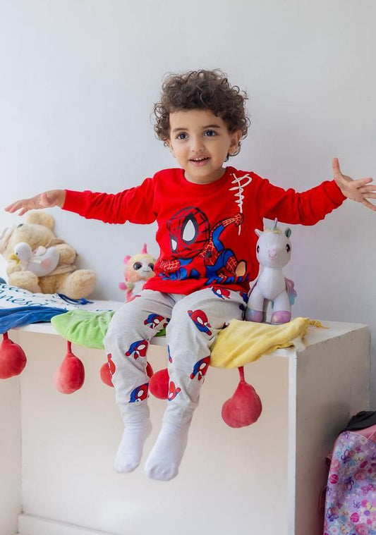 Boys’ Autumn Pjs – Red Spider – 10850