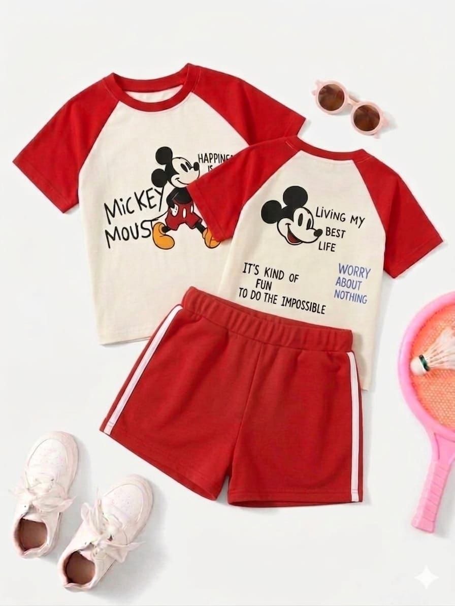 Boys’ Summer Set – Red Mickey – 10859