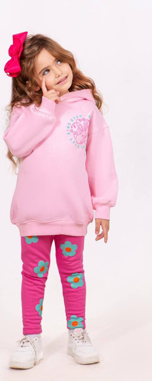 Girls' Winter Set - Hoodie - Unicorn - 10842