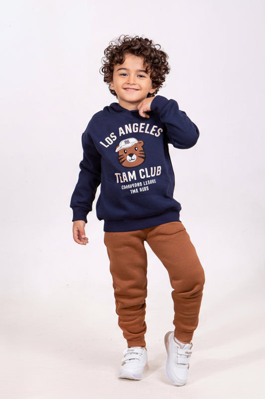 Boys' Winter Set - Hoodie - Tiger - 10842