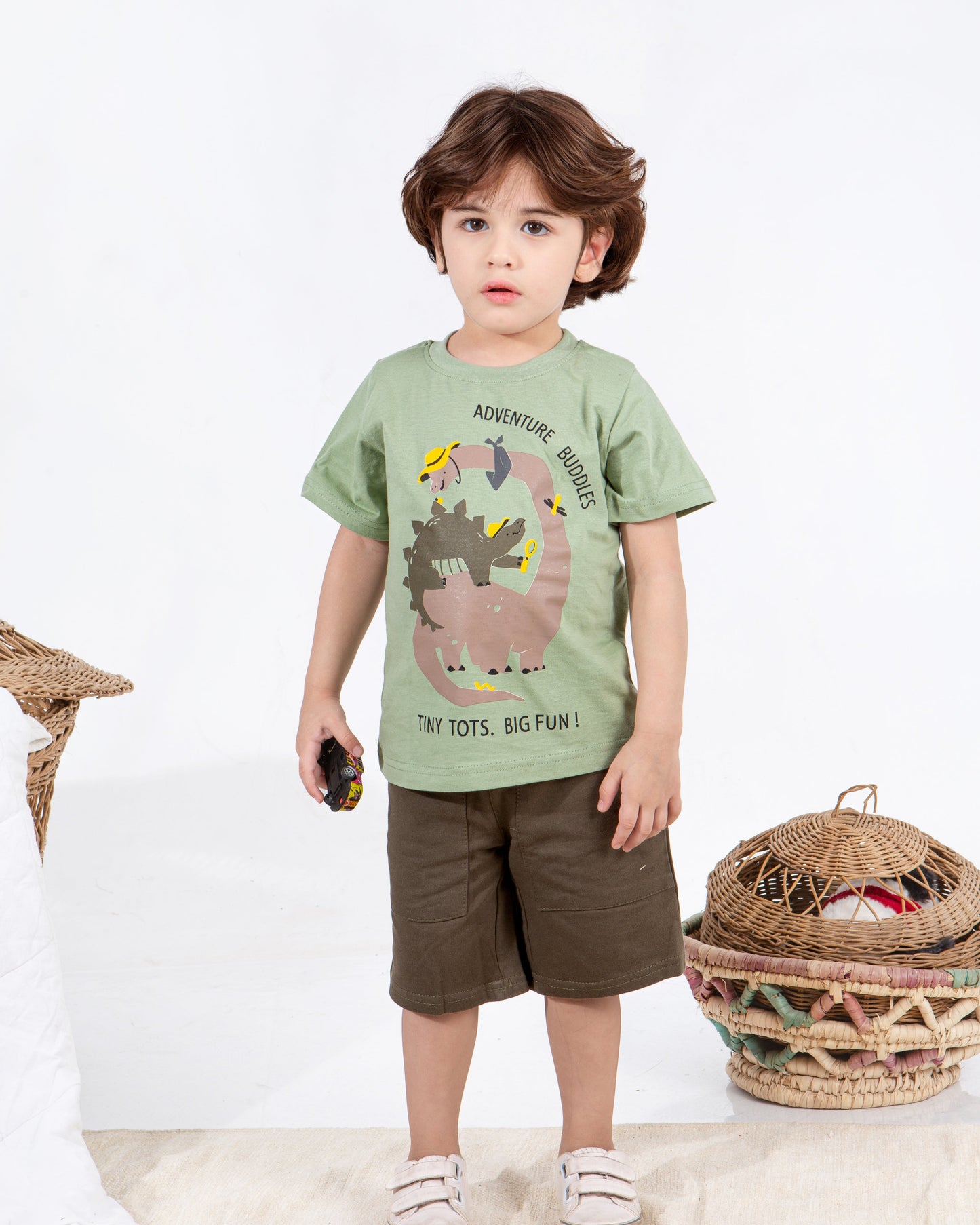 Boys’ Summer Set – green Dino – 10860