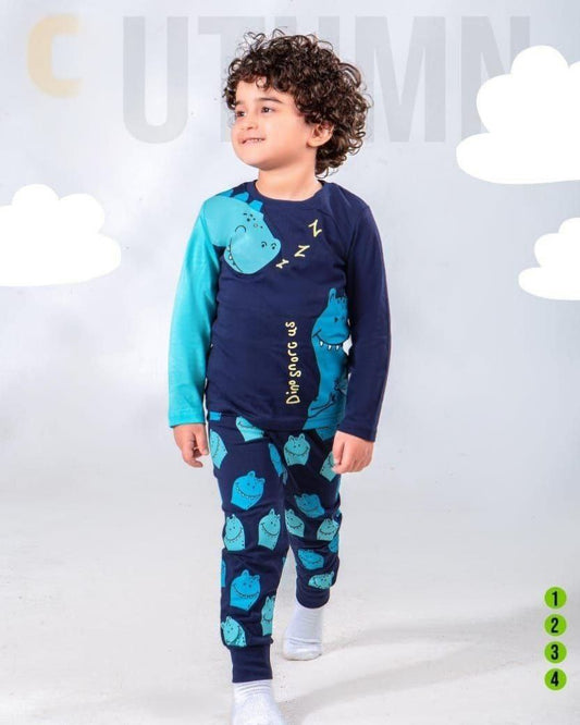 بيجامة نايت ولادي خريفي – 0010765 