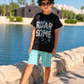 Boys’ Summer Set – Black Dino – 10861