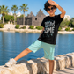 Boys’ Summer Set – Black Dino – 10861