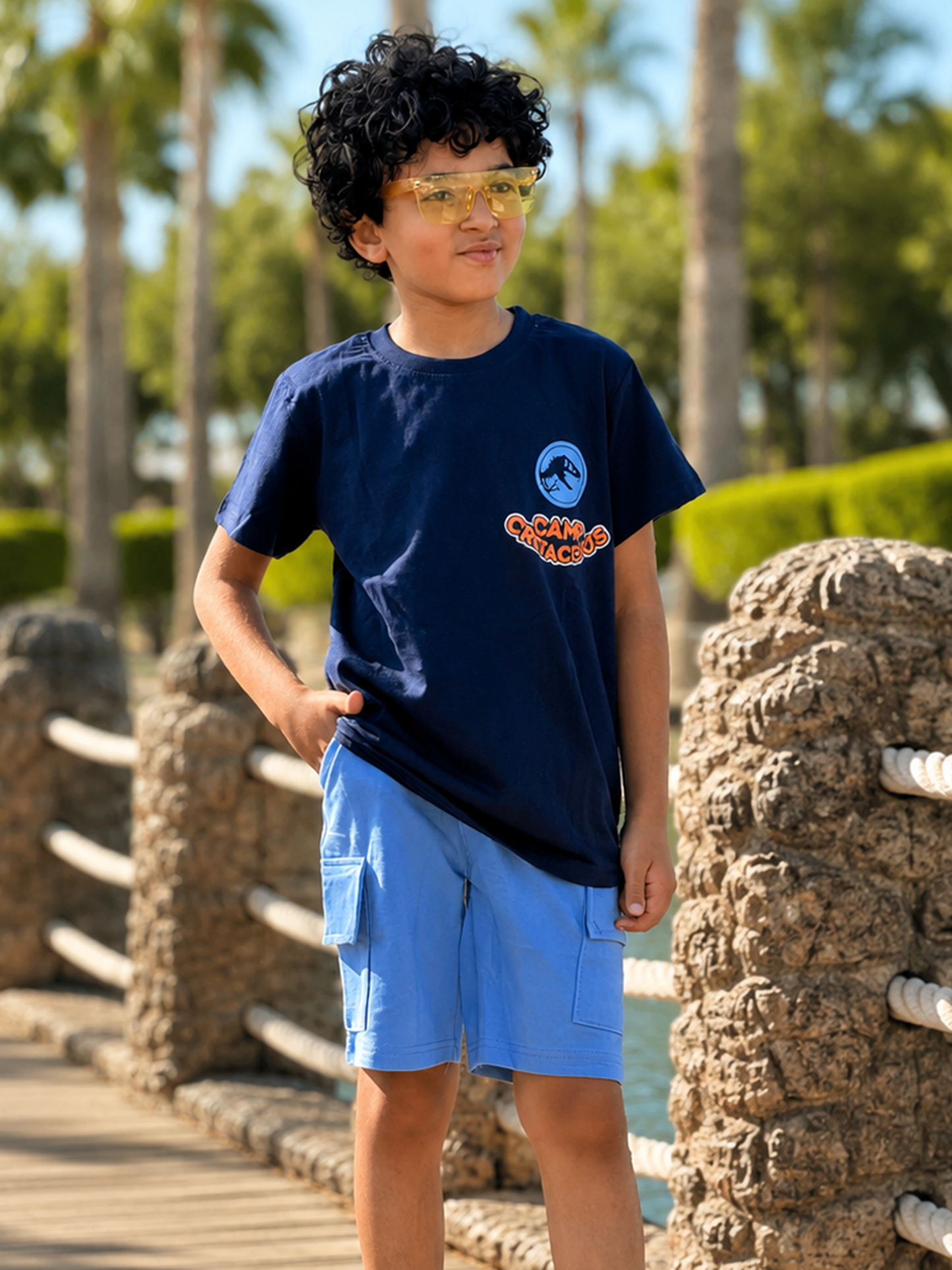 Boys’ Summer Set – Blue Dino – 10861
