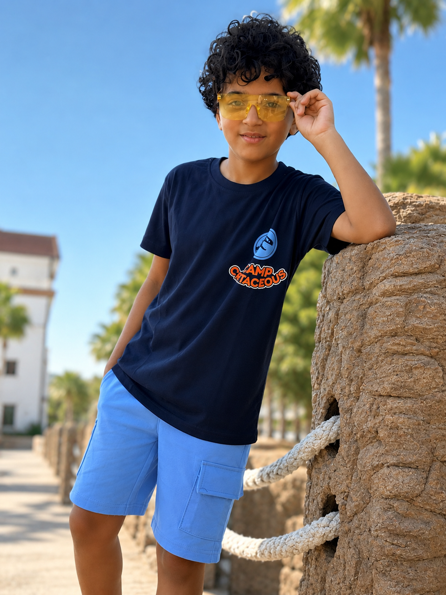Boys’ Summer Set – Blue Dino – 10861