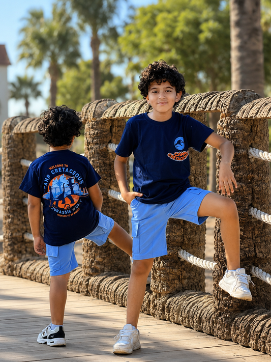 Boys’ Summer Set – Blue Dino – 10861