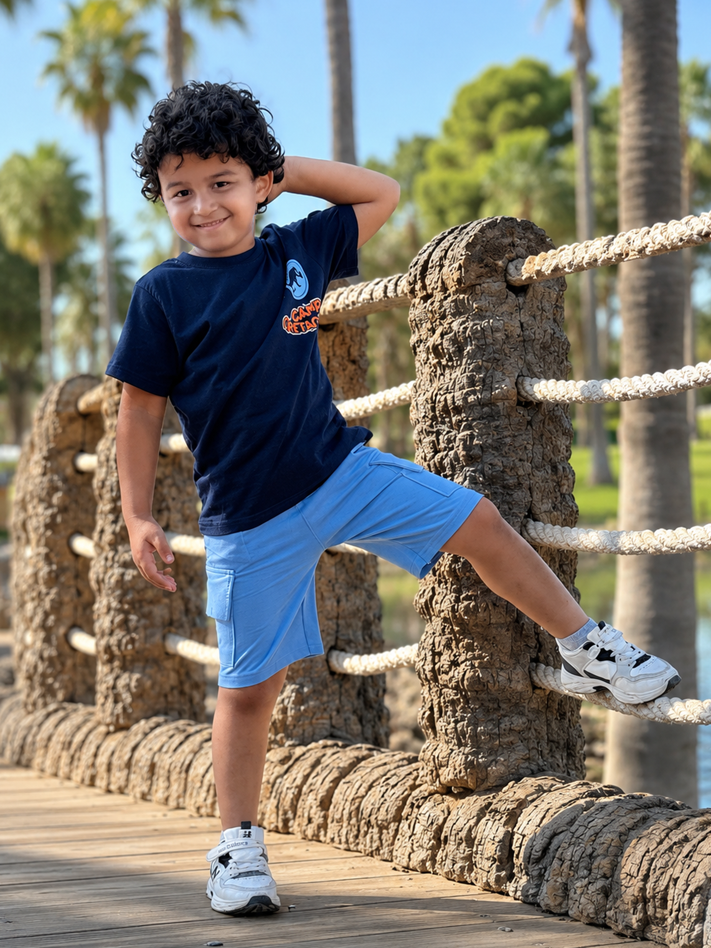 Boys’ Summer Set – Blue Dino – 10861