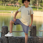 Boys’ Summer Set – Beige Dino – 10861