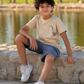 Boys’ Summer Set – Beige Dino – 10861
