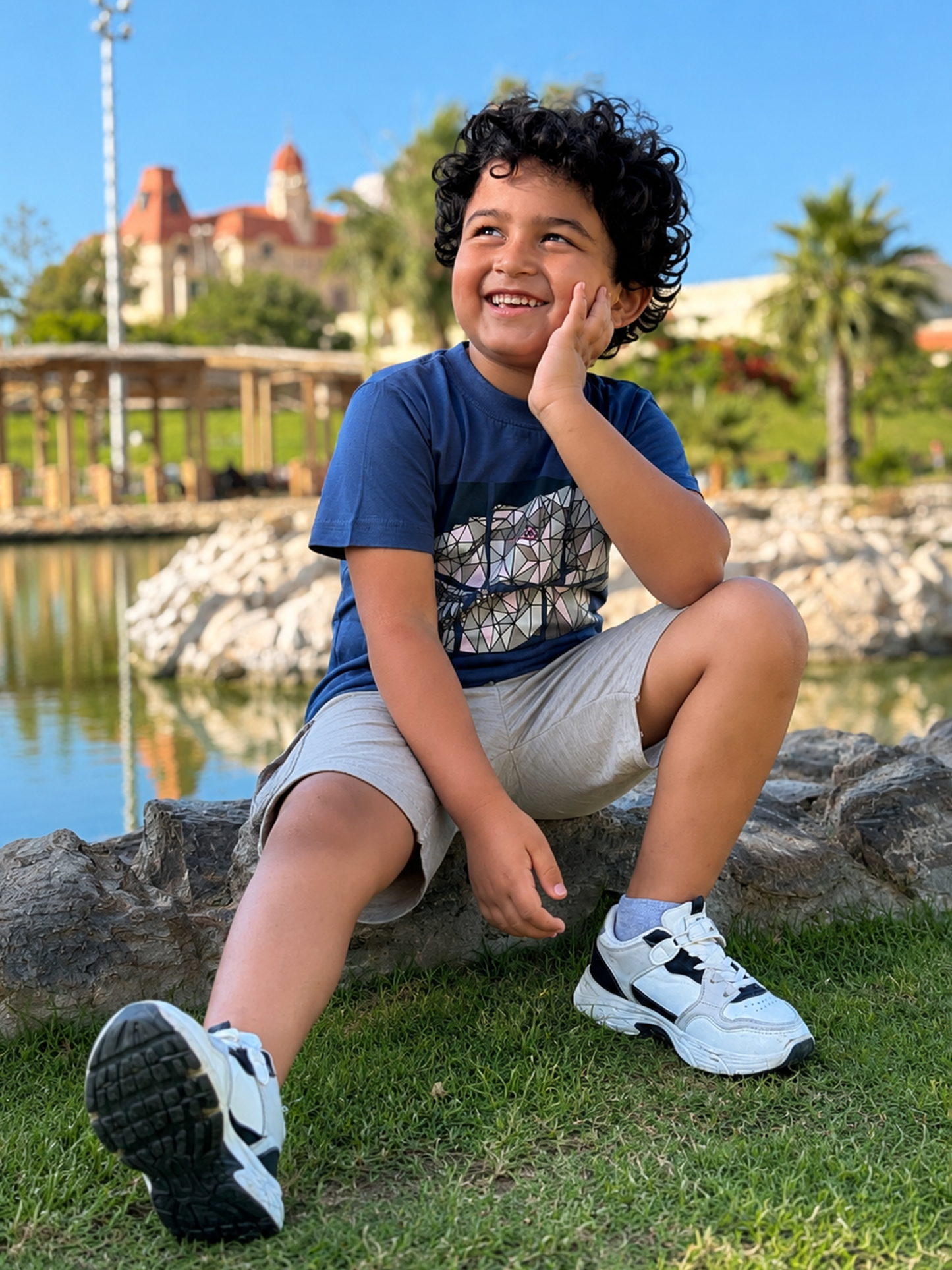 Boys’ Summer Set – Gray Dino – 10861