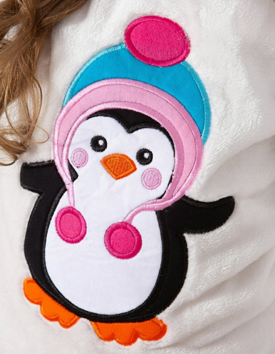 Girls’ Polar Pajama – Penguin – 10837