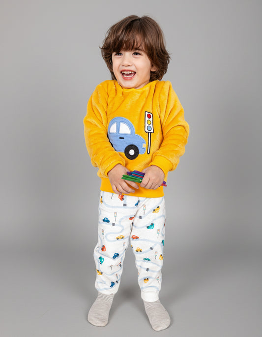 Boys’ Polar Pajama – Car – 10837