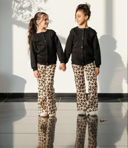 Girls' Winter Set - Black - 10841