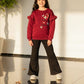 Girls' Winter Set - Burgundy - 10841
