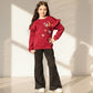 Girls' Winter Set - Burgundy - 10841