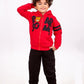 Boys' Winter Set - Zip-up Hoodie - Roar Tiger - 10842