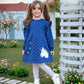 Girls’ long sleeves Dress – Unicorn – 10840