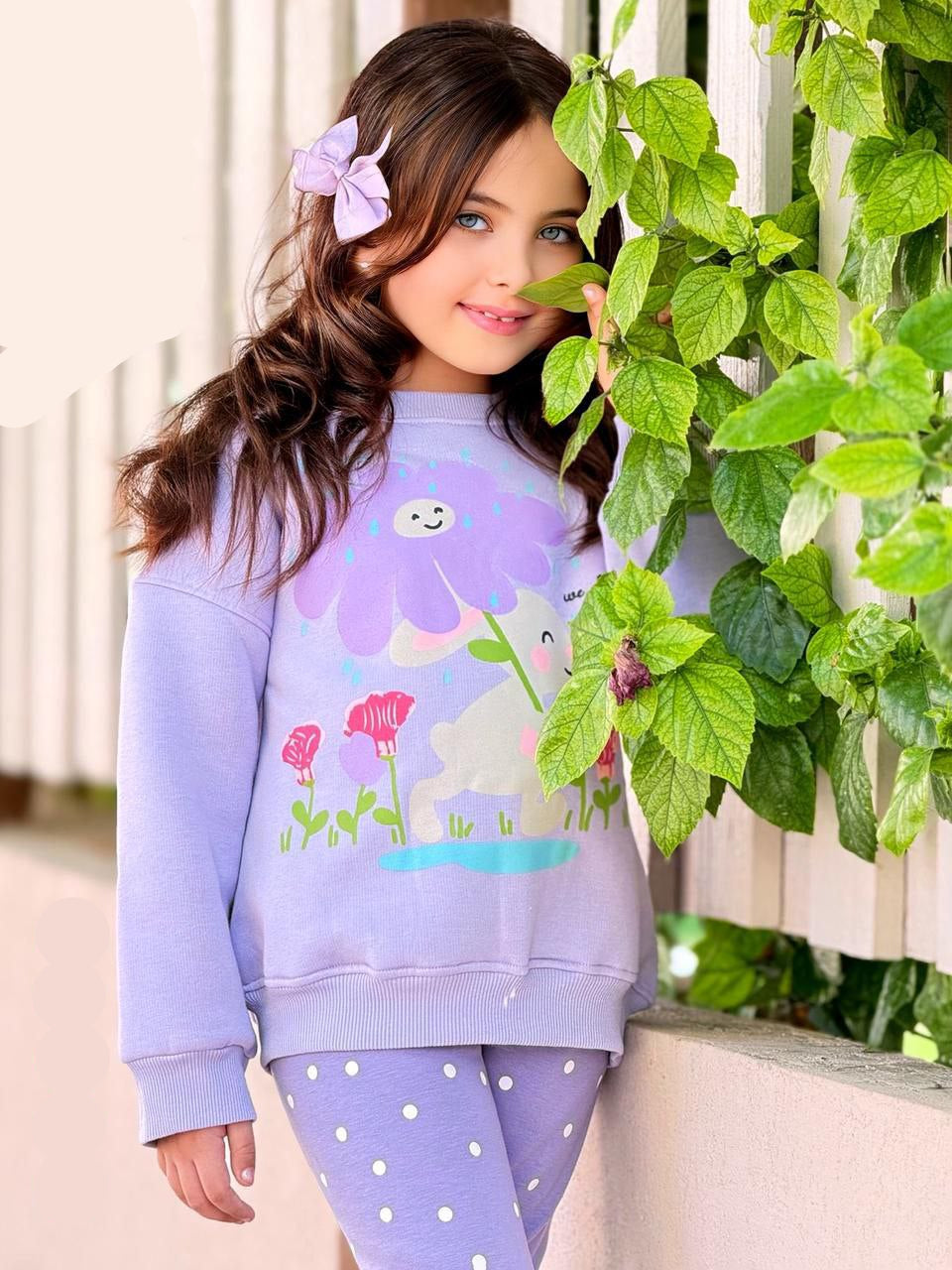 Girls' Winter Set - Lavender - 10844