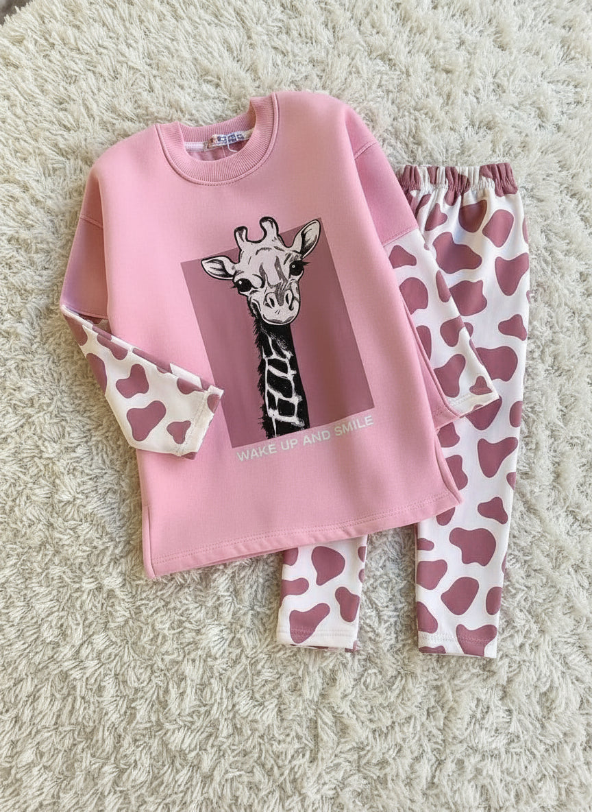 Girls’ Winter Set – Giraffe – 10763