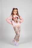 Girls' - Printed Polar - Light Pink Minnie - 10834
