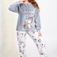 Girls’ Polar Pajama – Snoopy – 0010824