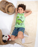 Boys’ Summer Pajama – Sleeveless – Dino – 10856
