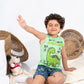 Boys’ Summer Pajama – Sleeveless – Dino – 10856