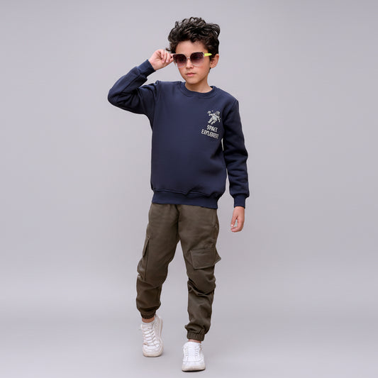 Boys’ Sweatshirt & Pants Winter Set – Mission to Mars  – 10848