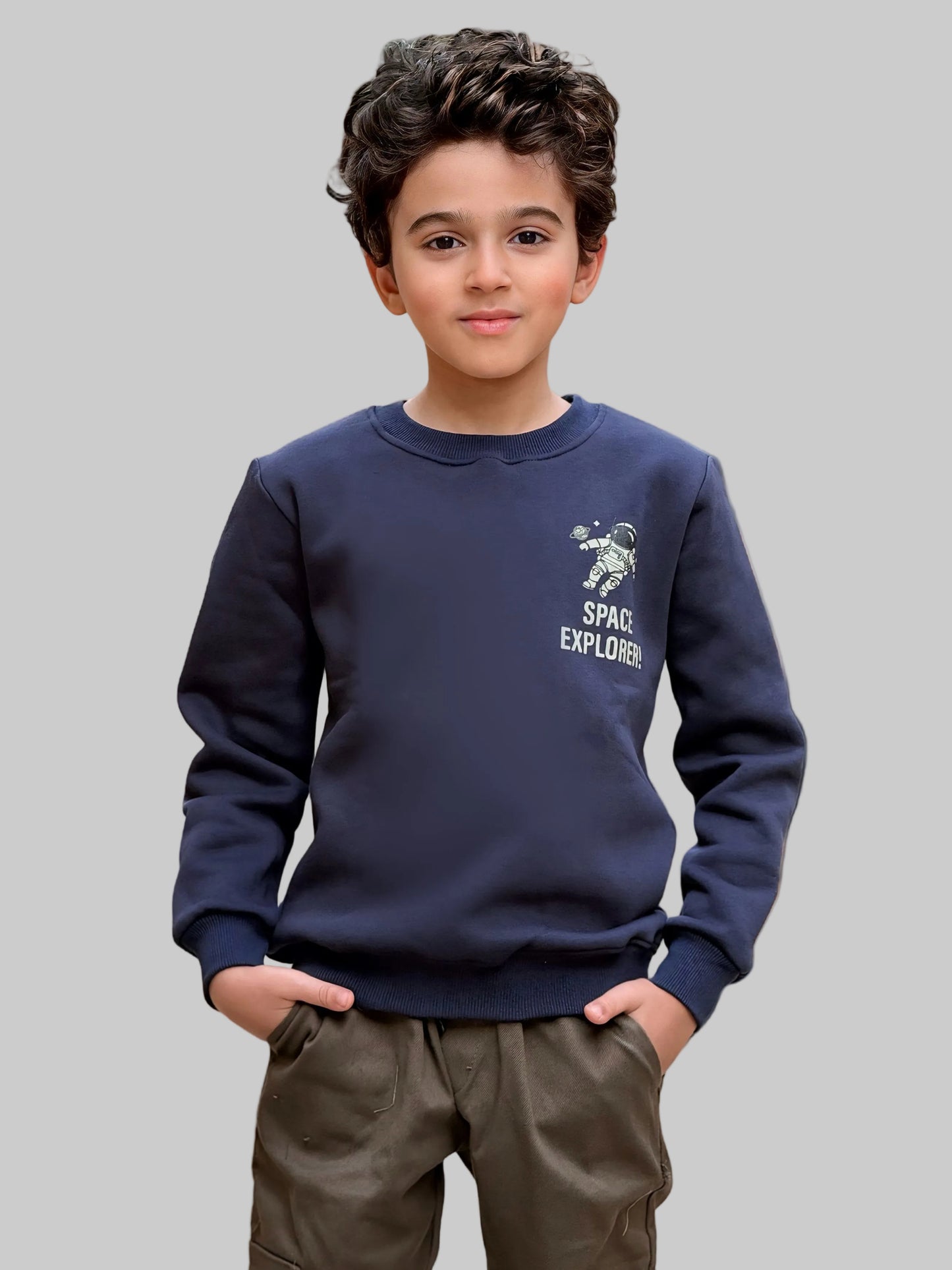 Boys’ Sweatshirt & Pants Winter Set – Mission to Mars  – 10848