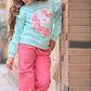 Girls’ Sweatshirt & Pants Winter Set – Unicorn Dream  – 10848