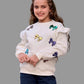 Girls’ Sweatshirt & Pants Winter Set – Flip Sequin Bows  – 10848